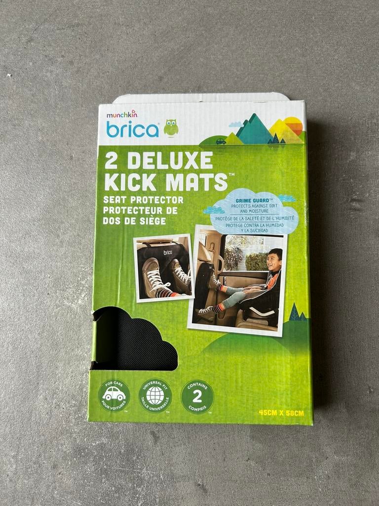 Munchkin * 2 deluxe kick mats voor auto. Nieuw, Ophalen of Verzenden, Nieuw