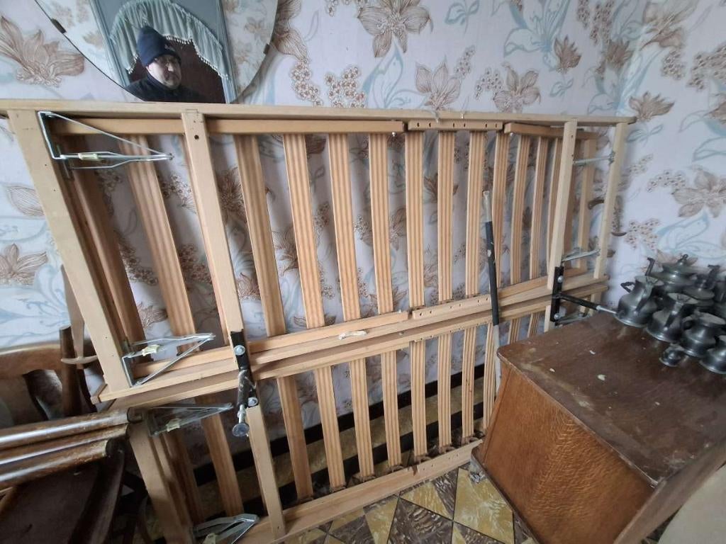 Sommier à lattes, Maison & Meubles, Chambre à coucher | Matelas & Sommiers, 140 cm, Enlèvement, Utilisé, Sommier