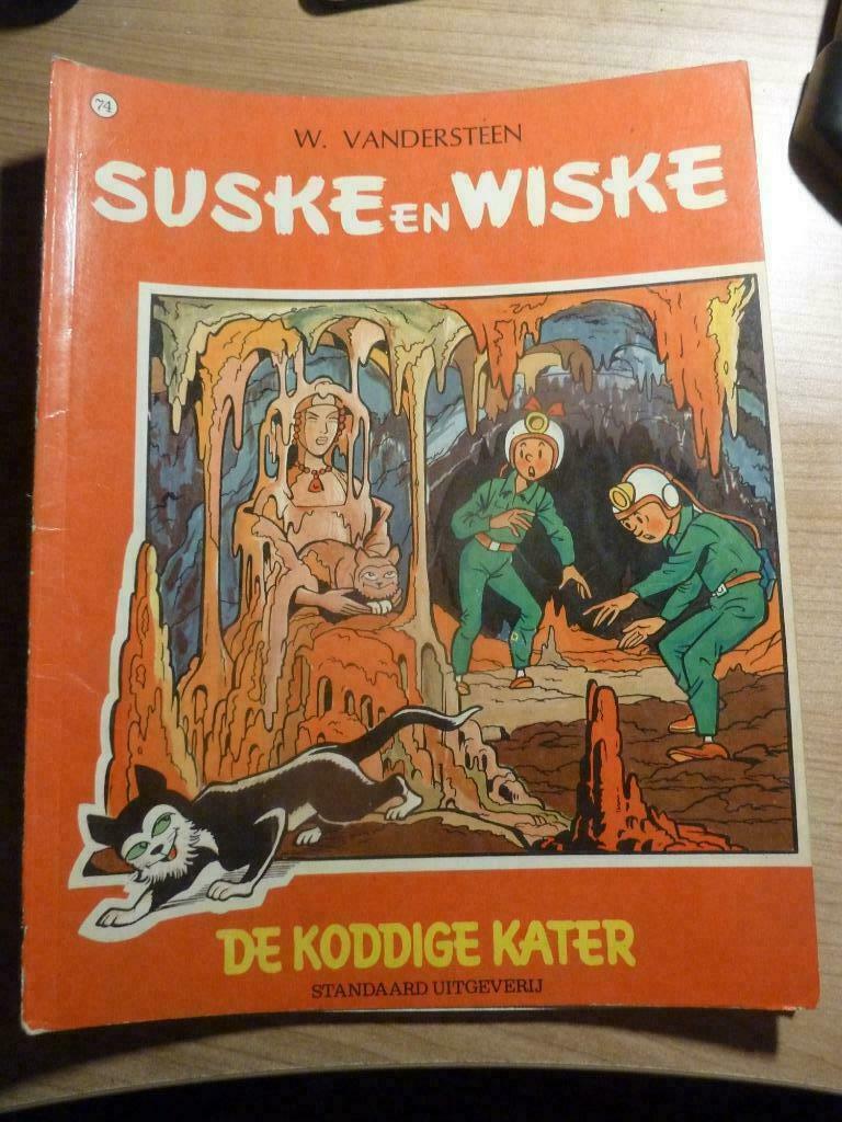 74 De koddige kater, Enlèvement ou Envoi, Willy Vandersteen, Une BD, Utilisé