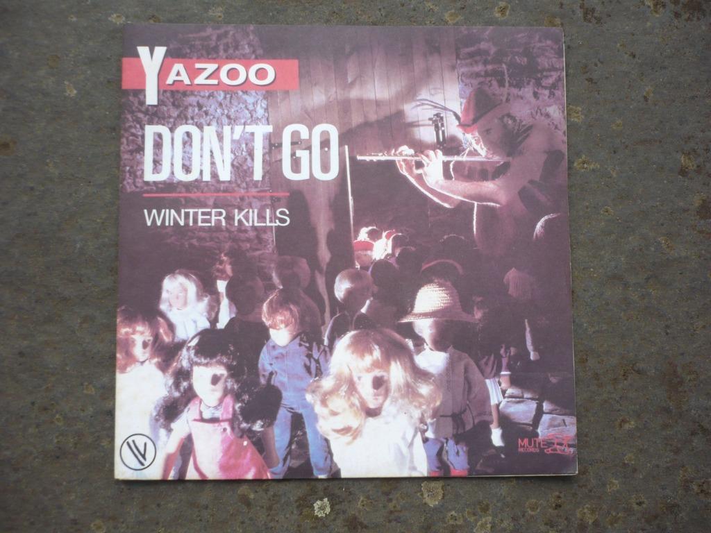Single vinyl Yazoo ( Don't go ), Ophalen of Verzenden, Gebruikt, Pop