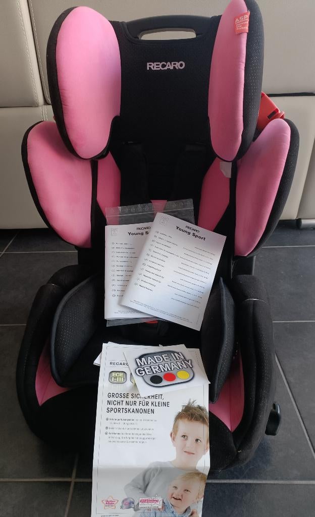 Recaro Young Sport - Siège auto pour enfants, Enlèvement ou Envoi, Utilisé, 9 à 36 kg, Ceinture de sécurité