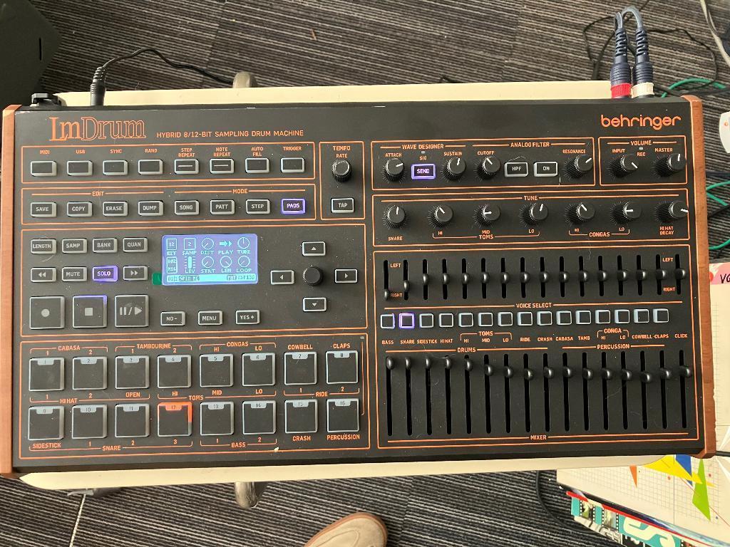Behringer LMdrum, Muziek en Instrumenten, Synthesizers, Ophalen of Verzenden, Zo goed als nieuw, Overige aantallen, Overige merken