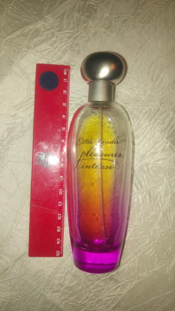 Vintage Flacon parfum toilette estee lauder pleasures intens, Enlèvement ou Envoi, Utilisé