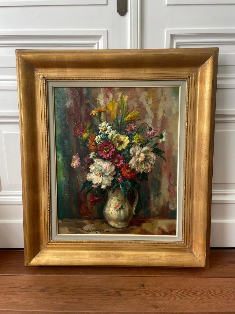 Schilderij Achille Lombaert (1911-1990), Ophalen