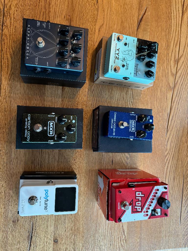Effect pedalen basgitaar en gitaar, Musique & Instruments, Enlèvement ou Envoi, Comme neuf, Autres types