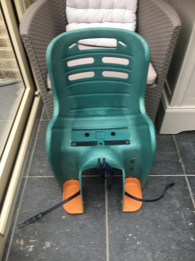 Fiets stoel, Ophalen, Zo goed als nieuw
