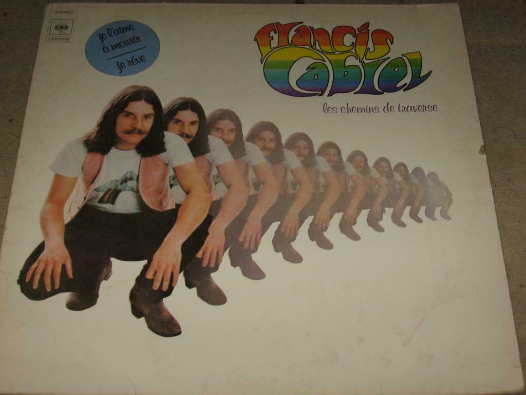 Disque vinyl 33 tours francis cabrel, Enlèvement ou Envoi, Comme neuf