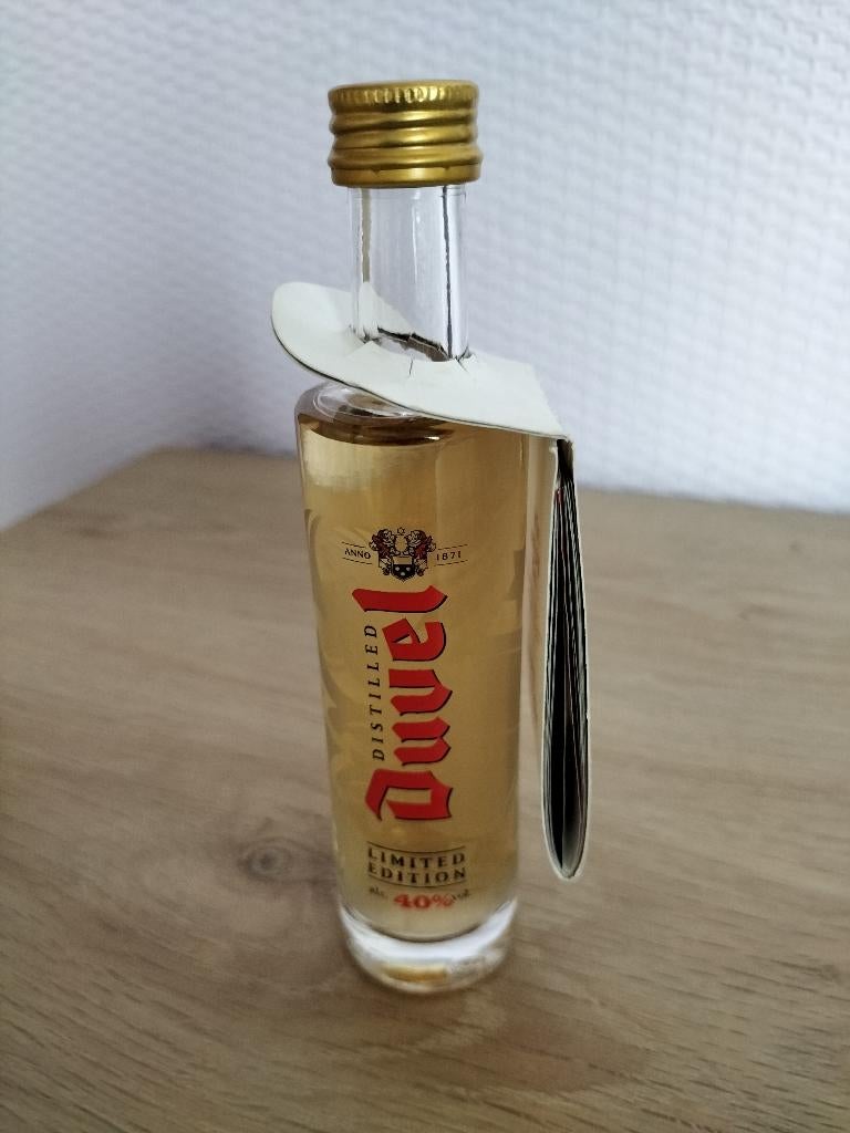 Duvel Distilled 40, Ophalen of Verzenden, Zo goed als nieuw, Flesje(s), Duvel