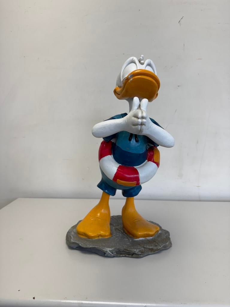 Disney Donald Duck beeld, Verzamelen, Ophalen, Donald Duck, Gebruikt, Beeldje of Figuurtje