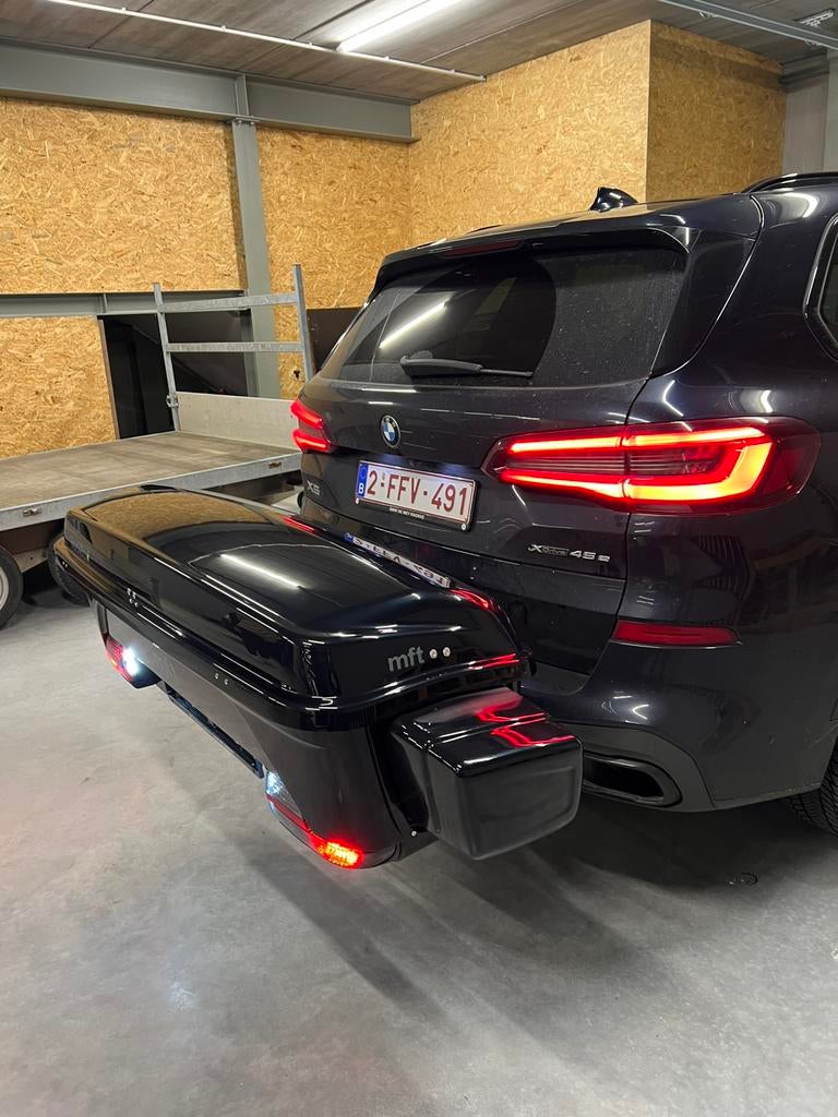 trekhaakkoffer towbox, Autos : Divers, Coffres de toit, Enlèvement