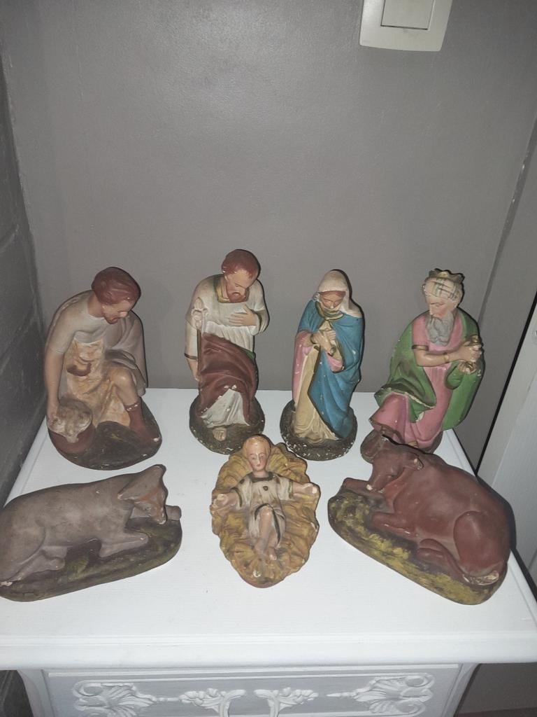 Grote kerst figuren, Ophalen, Zo goed als nieuw