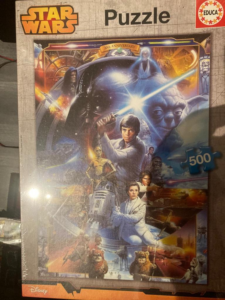 4 Puzzels van star wars, Enlèvement, Comme neuf