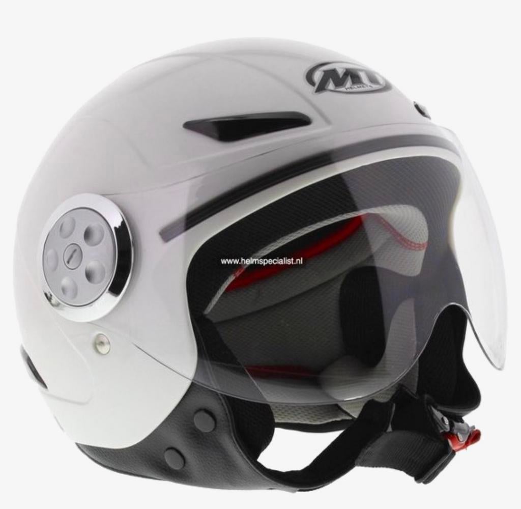 MT urban retro kinderhelm wit maat large, Fietsen en Brommers, Ophalen of Verzenden, Nieuw, MT- helmets