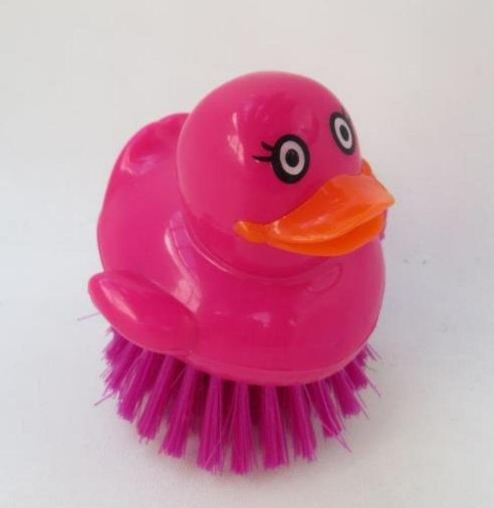 eendje borstel borsteltje kan eraf gevezen worden roze nieuw, Verzamelen, Ophalen of Verzenden, Nieuw