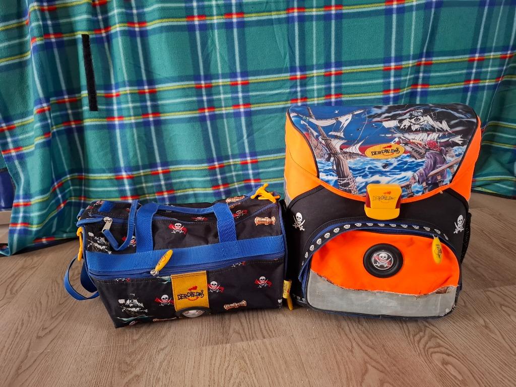 Lot Sac à dos et Sac de sport Pirates, Enlèvement, Utilisé, Sac à dos