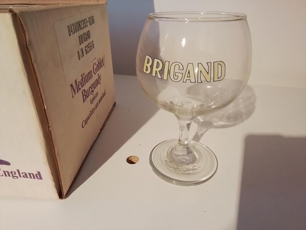 Brigand glazen 6 stuks, Ophalen, Nieuw