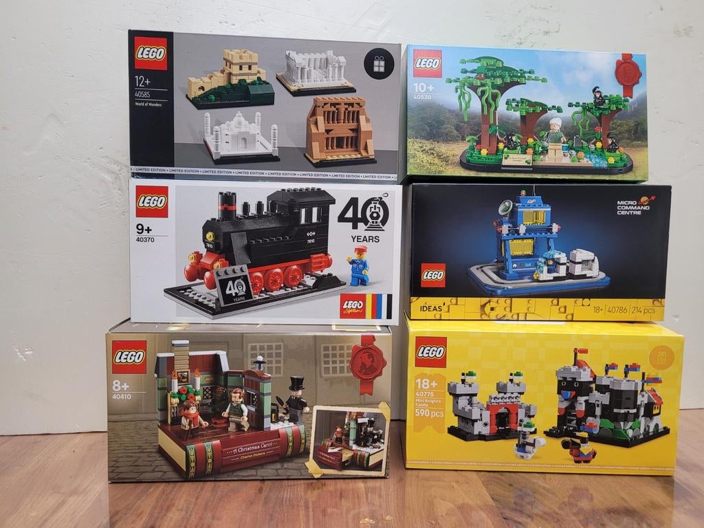 Verzegelde lego GWP'S en kleine sets aan de laatste prijzen., Ophalen of Verzenden, Nieuw, Complete set, Lego