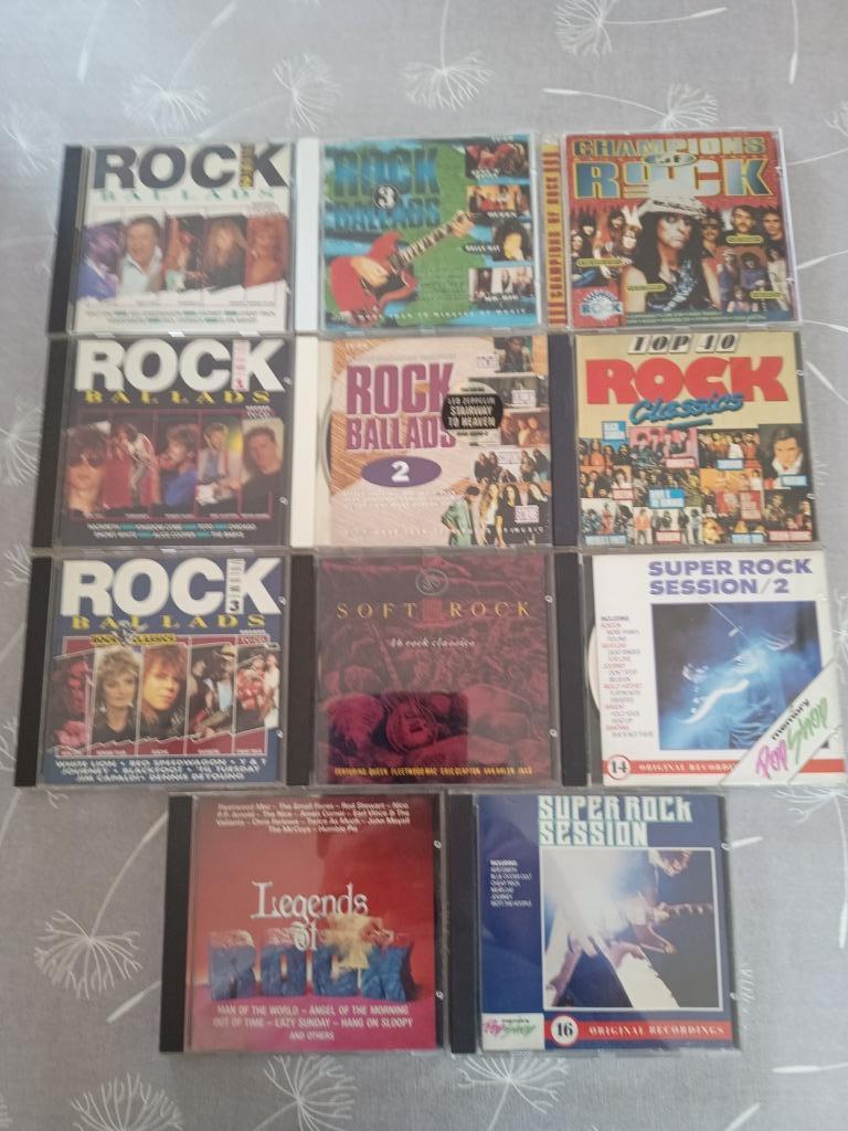 Cd's lot Rock, Ophalen, Gebruikt