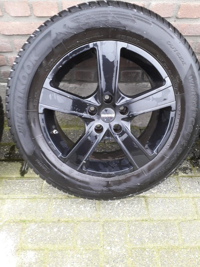 17 inch winterbanden op velgen, Auto-onderdelen, Banden en Velgen, Band(en), Winterbanden, 17 inch, Ophalen
