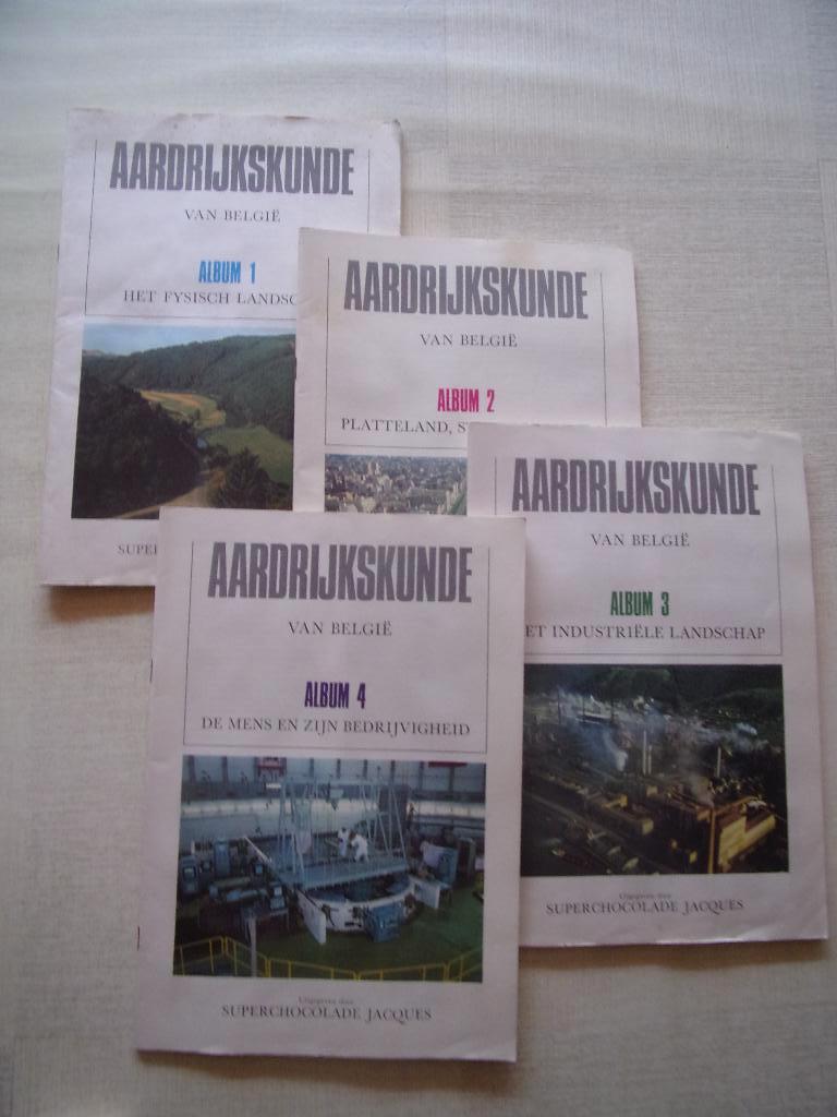 JACQUES : BELGIE  albums  1/2/3/4 (1968), Ophalen of Verzenden, Gelezen, Plaatjesalbum