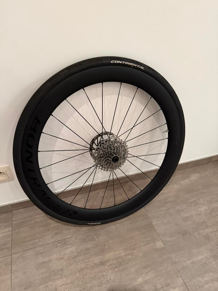 Roues Bontrager Aeolus Pro 51 Disc TLR, kit complet, Enlèvement, Comme neuf