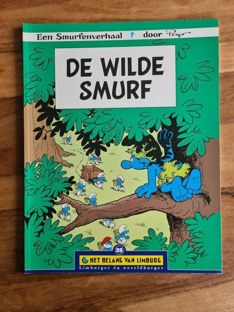 De wilde smurf, Peyo, Eén stripboek, Ophalen of Verzenden, Zo goed als nieuw