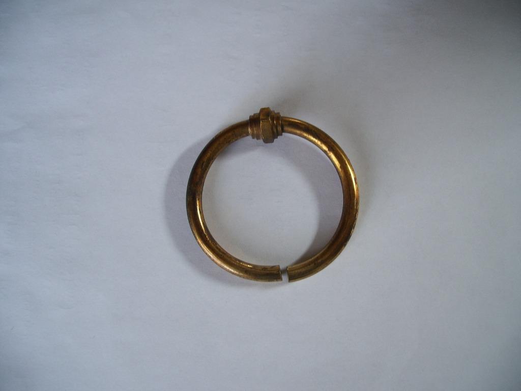 koper ring, Antiek en Kunst, Ophalen, Koper
