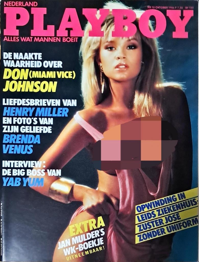 Playboy Nederland oktober 1986, Boeken, Ophalen of Verzenden