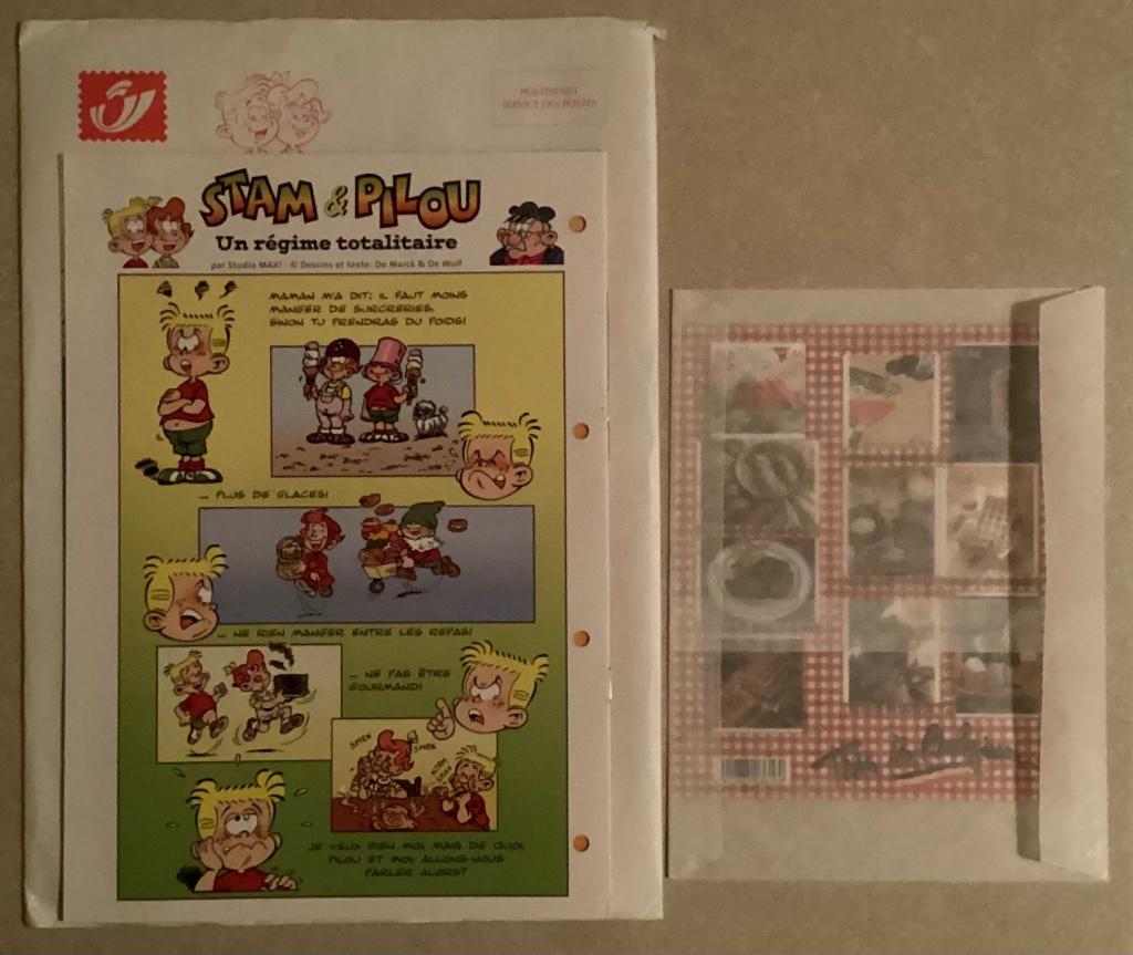 Timbres « This is Belgium » avec Revue Stampilou 9-2006, Ophalen of Verzenden, Postfris, Overige thema's