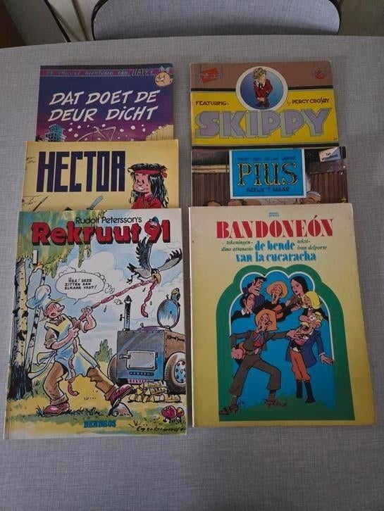 6 x 1re édition, Enlèvement ou Envoi, Comme neuf