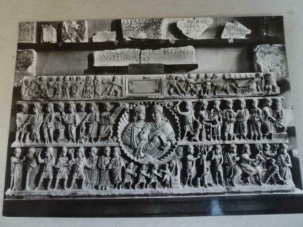 Siracusa Museo Nazionale Sarcophage d'Adelfia époque chrétie, Envoi, Non affranchie, Italie
