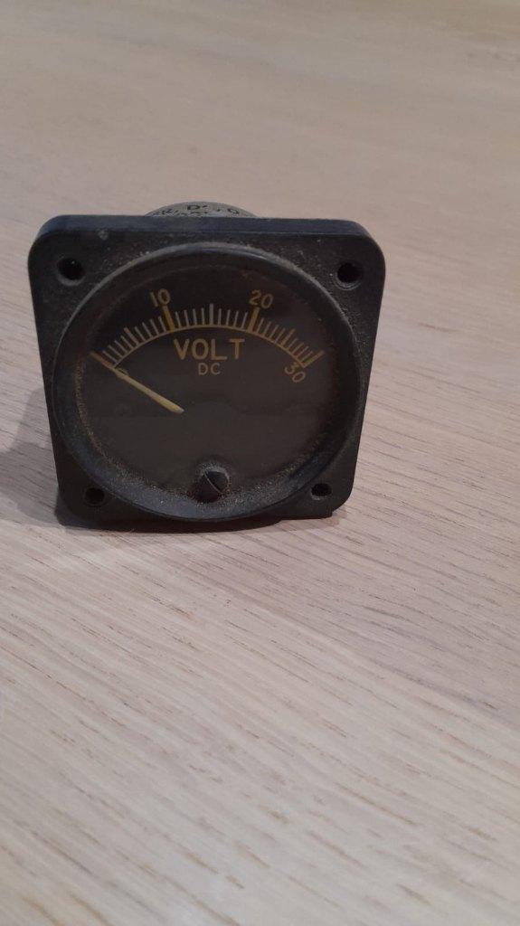 C119 Flying Boxcar Voltmeter, Antiek en Kunst, Ophalen