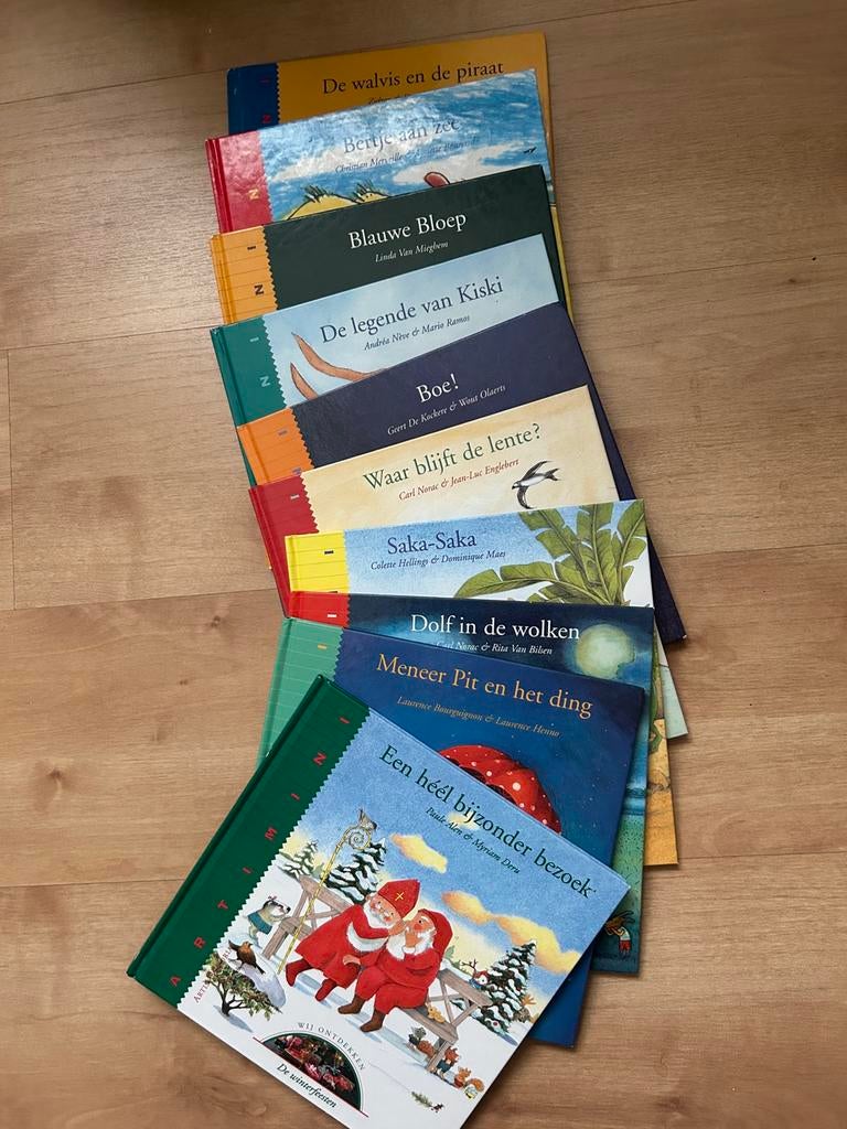 Artimini 10 kinderboeken, Ophalen, Zo goed als nieuw