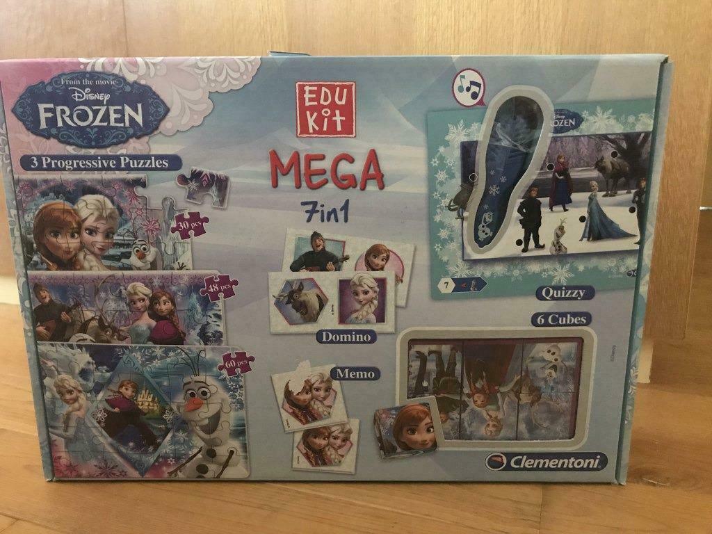 La reine des neiges (malette de jeux - 7 en 1), Enlèvement, Comme neuf