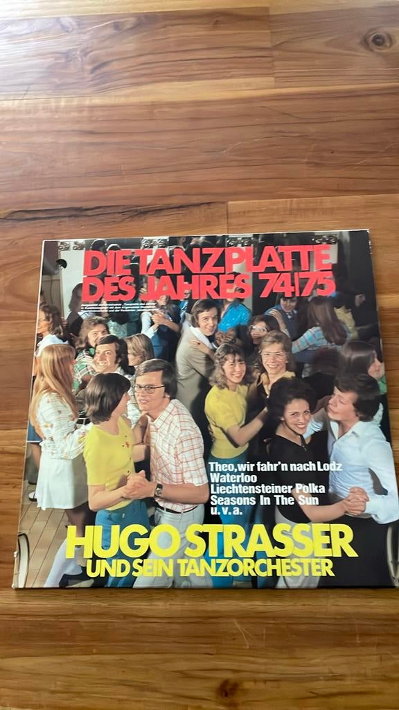 LP - Hugo Strasser und sein tanzorchester - 1974/1975, Ophalen of Verzenden, Zo goed als nieuw