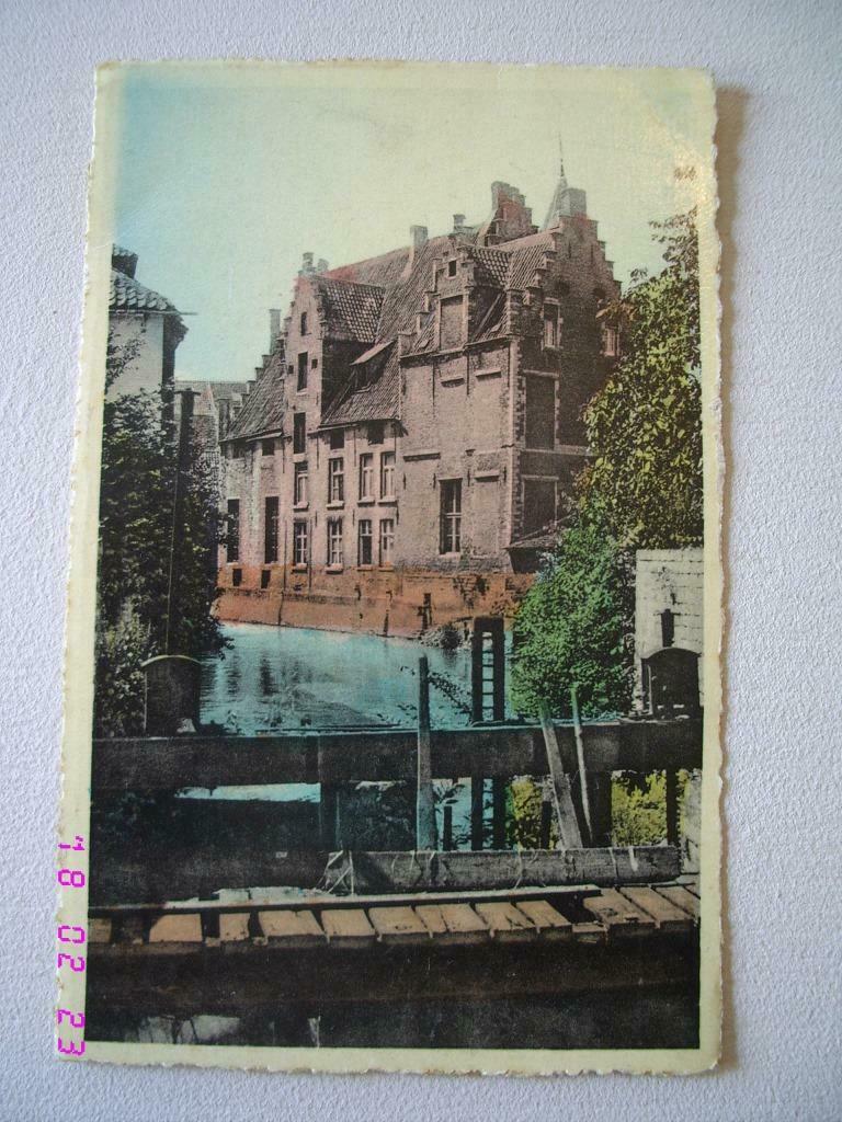 Postkaart " Diest, Het Spijcker " 1956, Verzamelen, Verzenden, 1940 tot 1960, Ongelopen