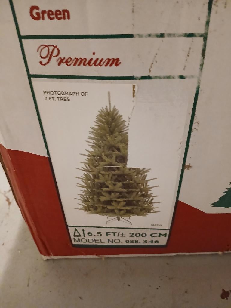 Kunstkerstboom, Ophalen, Gebruikt