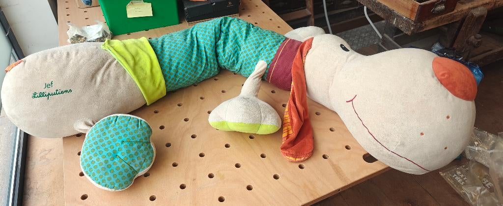 Peluche géante Lilliputiens - Jef le chien 2m, Enfants & Bébés, Enlèvement, Utilisé, Chien