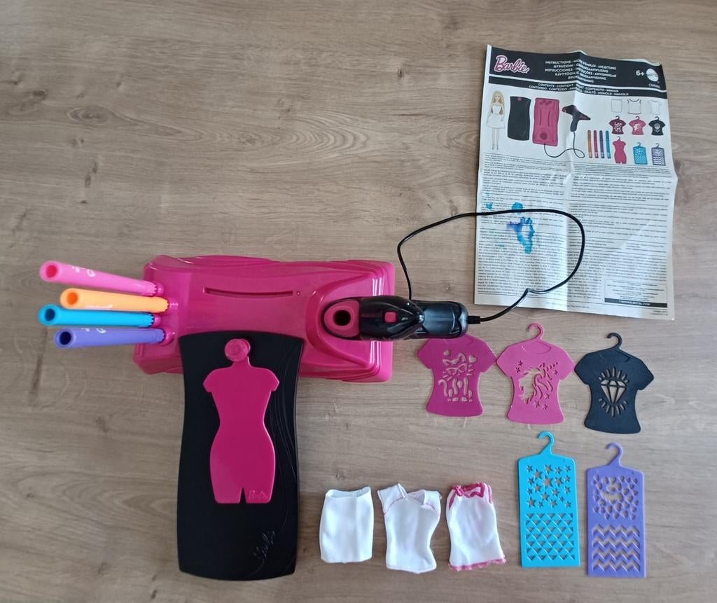 BARBIE AIRBRUSH DESIGNER., Kinderen en Baby's, Ophalen of Verzenden, Zo goed als nieuw