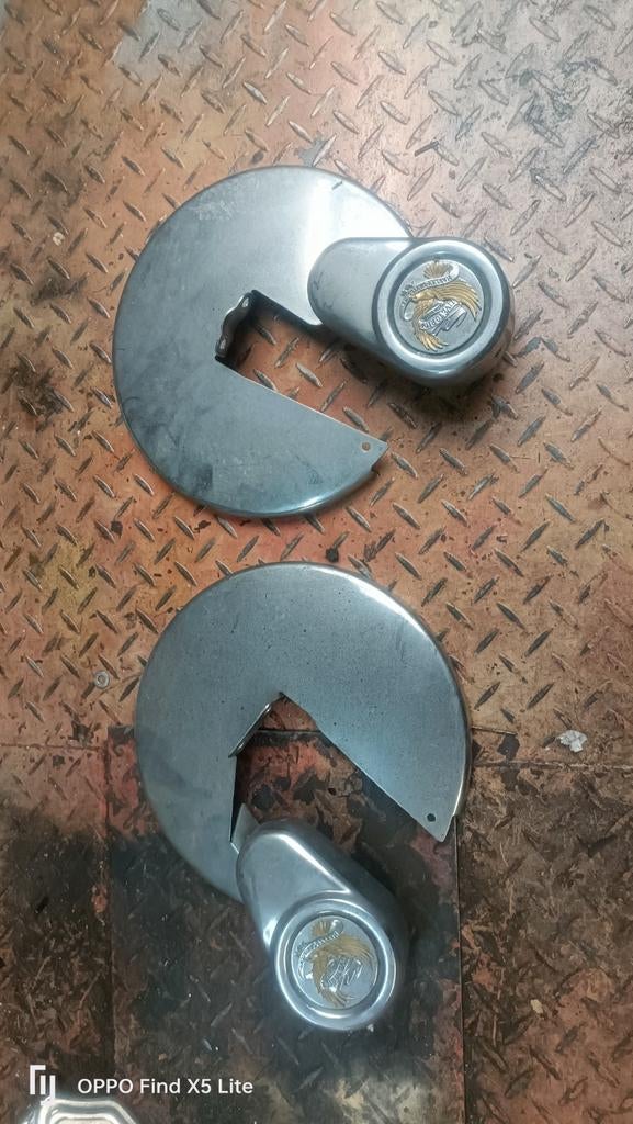 Garniture chromée Harley-Davidson pour disques de frein, Enlèvement ou Envoi