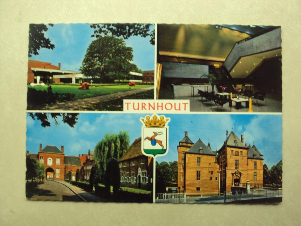 50201 - TURNHOUT - 4 ZICHTEN, Verzamelen, Ophalen of Verzenden