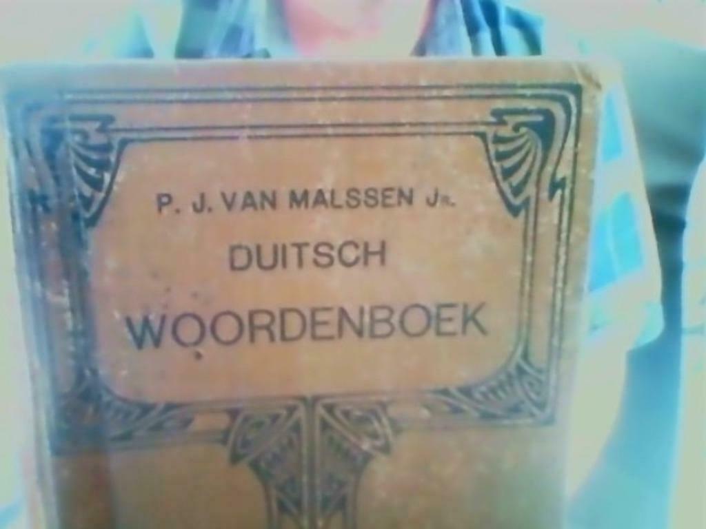 P.J. van Malssen: Duits woordenboek, Boeken, Ophalen of Verzenden, Gelezen, Overige uitgevers, Duits