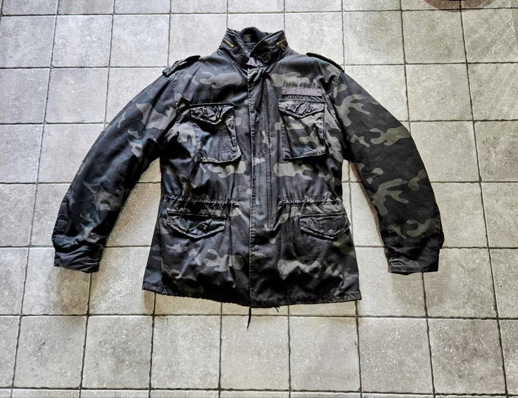 Veste camouflage Surplus Tex L 3 dans une veste, Autres couleurs, Enlèvement ou Envoi, Surplus Tex, Taille 52/54 (L)
