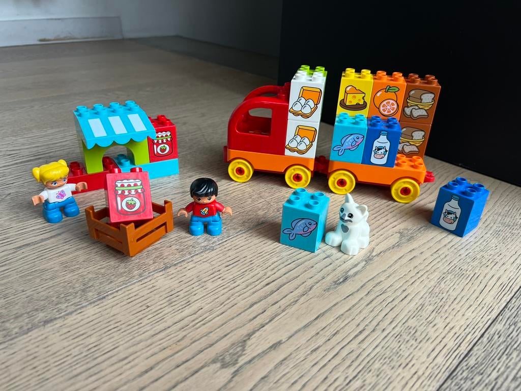 Lego Duplo - Mijn Eerste Vrachtwagen - volledige set, Ophalen of Verzenden, Zo goed als nieuw, Complete set, Duplo