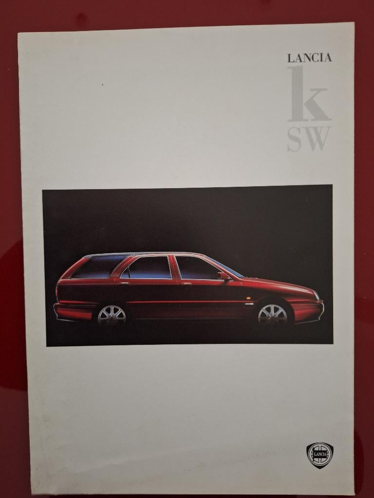 Lancia kappa Sw brochure dépliant 8 pages, Enlèvement ou Envoi, Utilisé, Autres marques