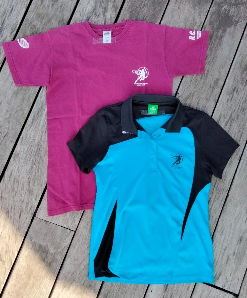 VEEL 2 dames TENNIS poloshirts maat S, Kleding | Dames, T-shirts, Gedragen, Maat 36 (S), Blauw, Ophalen of Verzenden