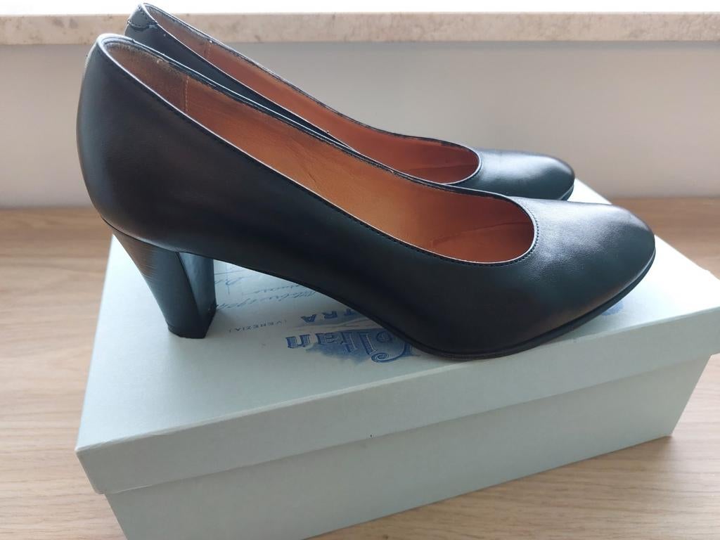 Voltan schoenen, pumps, zwart, maat 37, Ophalen