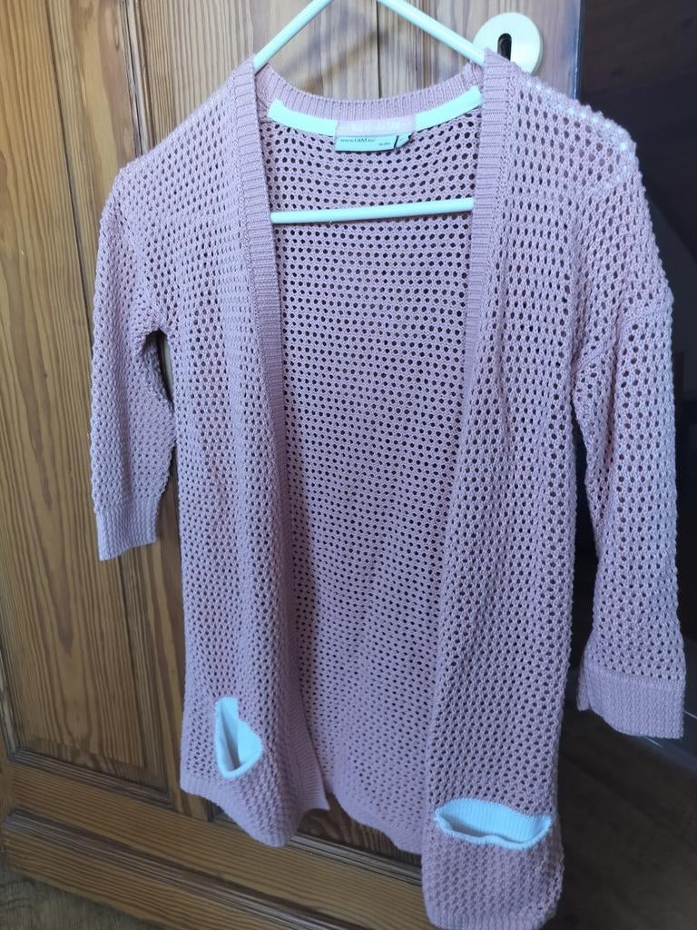 Roze cardigan, Ophalen of Verzenden, Zo goed als nieuw