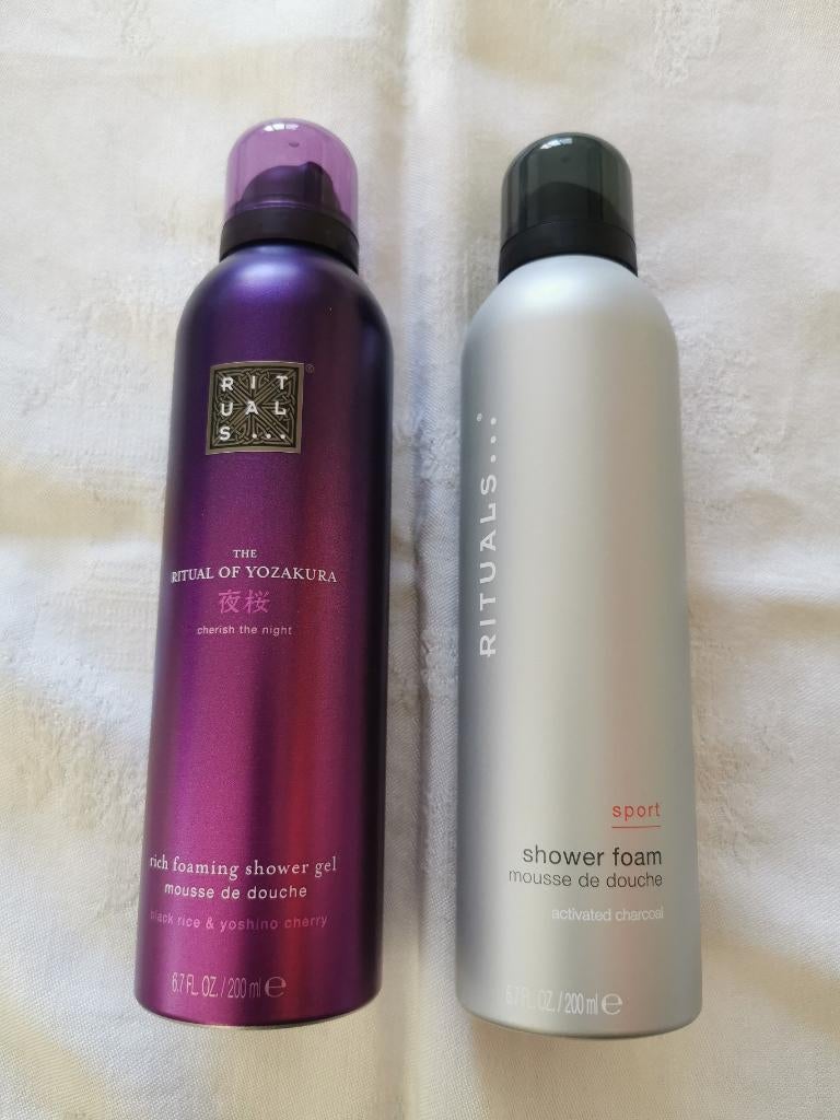 Rituals shower foam shower gel 1+1 GRATIS, Ophalen of Verzenden, Nieuw, Bad & Douche