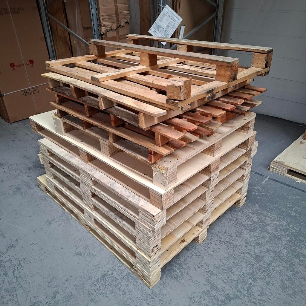 Brandhout kachelhout pallets diverse afmetingen, Ophalen